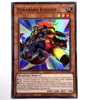 Yu-Gi-Oh! Karte - DUAD-EN001 Zubababa Knight - Englisch
