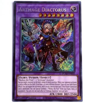 Yu-Gi-Oh! Karte - DUAD-EN032 Artmage Diactorus (V.1 - Secret Rare) - Englisch