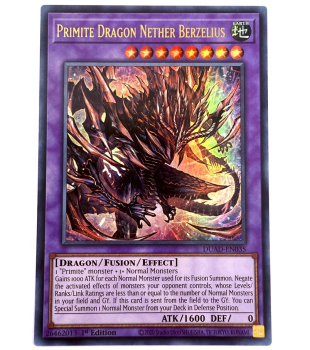 Yu-Gi-Oh! Karte - DUAD-EN035 Primite Dragon Nether Berzelius (V.1 - Ultra Rare) - Englisch