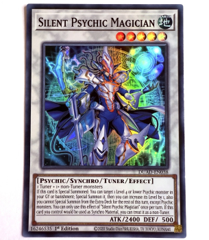 Yu-Gi-Oh! Karte - DUAD-EN038 Silent Psychic Magician - Englisch