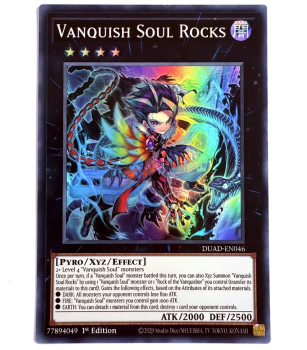 Yu-Gi-Oh! Karte - DUAD-EN046 Vanquish Soul Rocks - Englisch