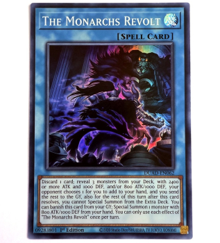 Yu-Gi-Oh! Karte - DUAD-EN062 The Monarchs Revolt - Englisch