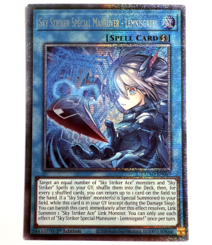 Yu-Gi-Oh! Karte - DUAD-EN069 Sky Striker Special Maneuver - Lemnisgate! (V.2 - Starlight Rare) - Englisch