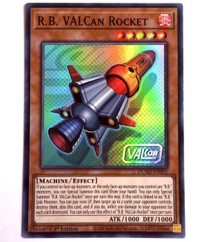Yu-Gi-Oh! Karte - DUAD-EN092 R.B. VALCan Rocket - Englisch