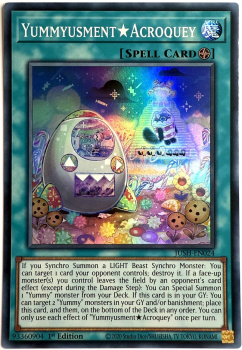 Yu-Gi-Oh! Karte - JUSH-EN024 CupsyYummy Way (V.2 - Super Rare) - Englisch