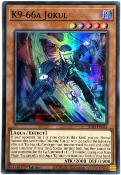 Yu-Gi-Oh! Karte - JUSH-EN032 K9-66a Jokul - Englisch