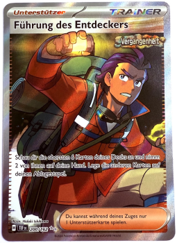 Pokémon Karte - TEF DE - 200/162 - Führung des Entdeckers - Deutsch