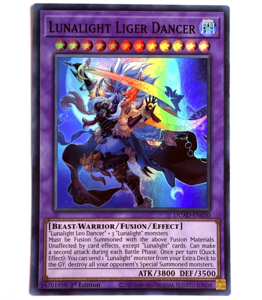 Yu-Gi-Oh! Karte - DUAD-EN030 Lunalight Liger Dancer - Englisch