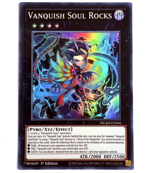 Yu-Gi-Oh! Karte - DUAD-EN046 Vanquish Soul Rocks - Englisch