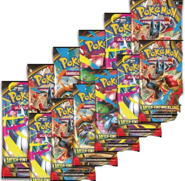MEG DE - Pokémon Mega-Entwicklung Booster-Pack (deutsch)